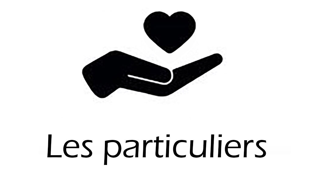 Pictogramme dons de particuliers